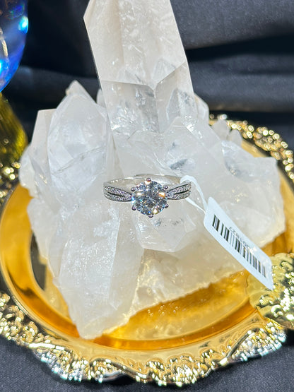 Moissanite S925 Silver Ring