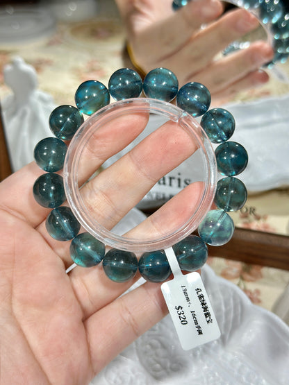 Peacock Green Aquamarine