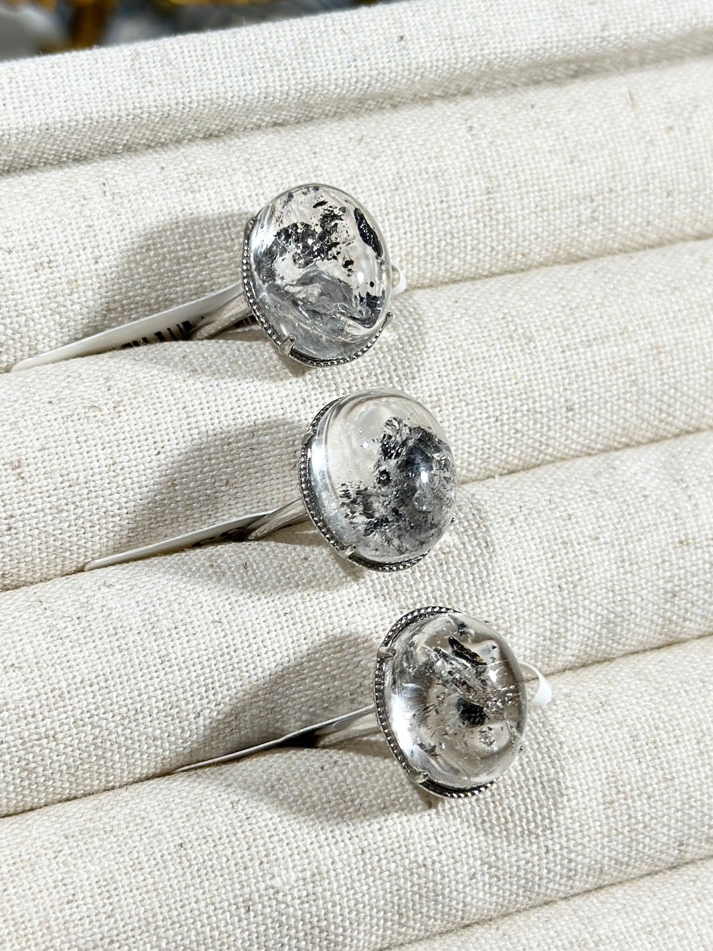 Black Shining S925 Silver Ring