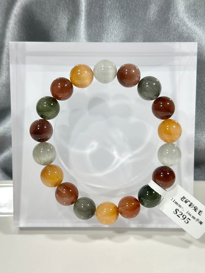 Old Mine Color Rabbit Fur Crystal