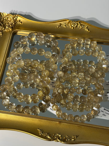 Transparent Golden Rutilated Quartz