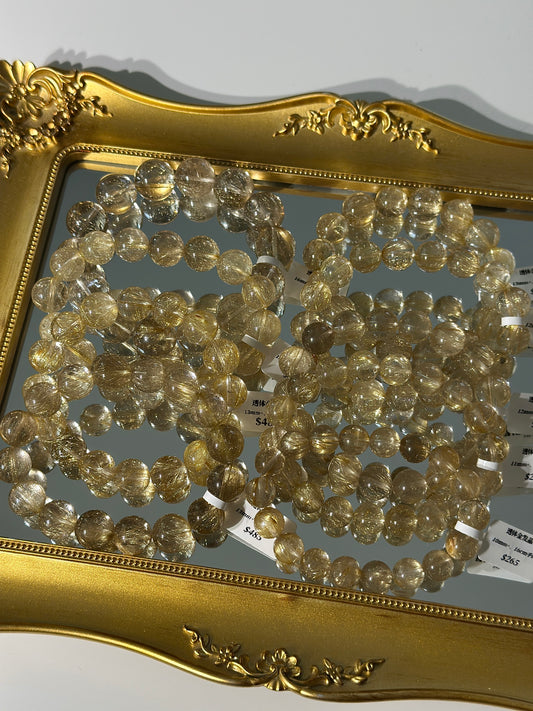 Transparent Golden Rutilated Quartz