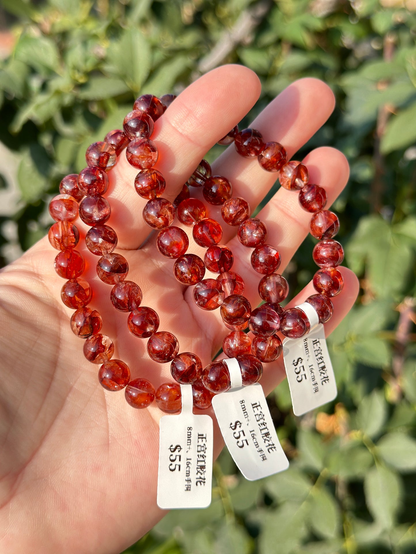 Zhenggong Red Gum Flower Crystal