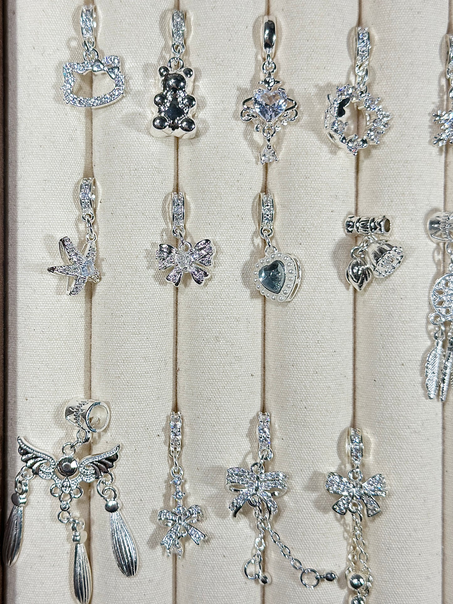 1.2 Bright silver running ring drip accessories