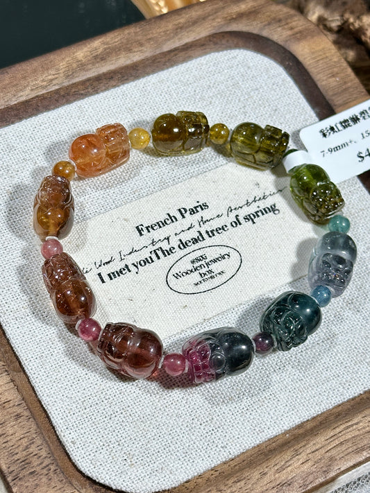 Rainbow Tourmaline Pixiu