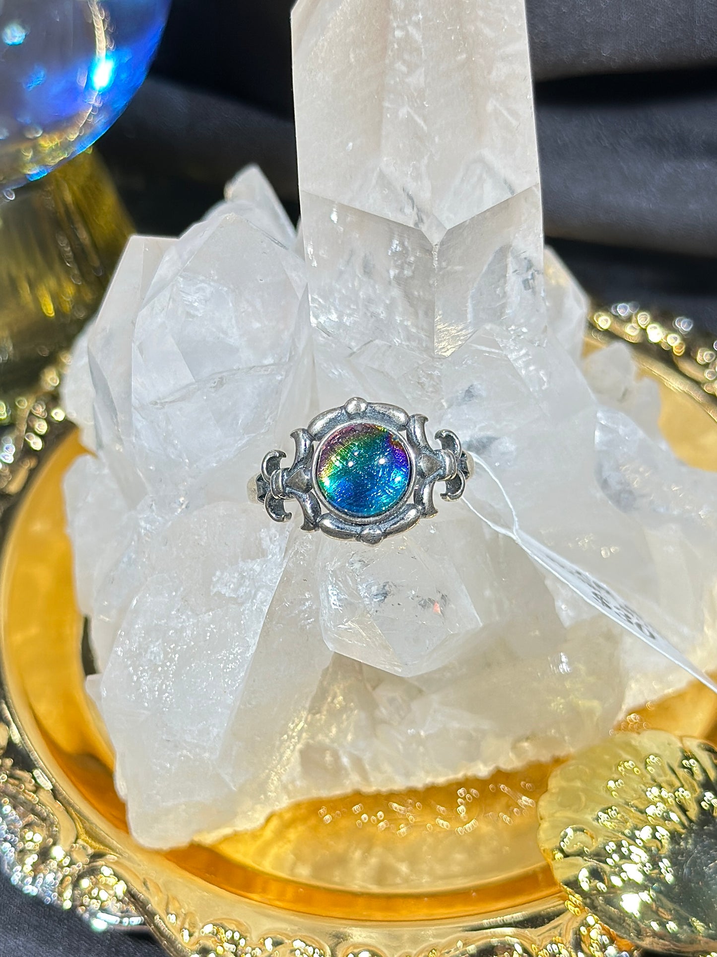 Colorful Sky Iron S925 Silver Ring