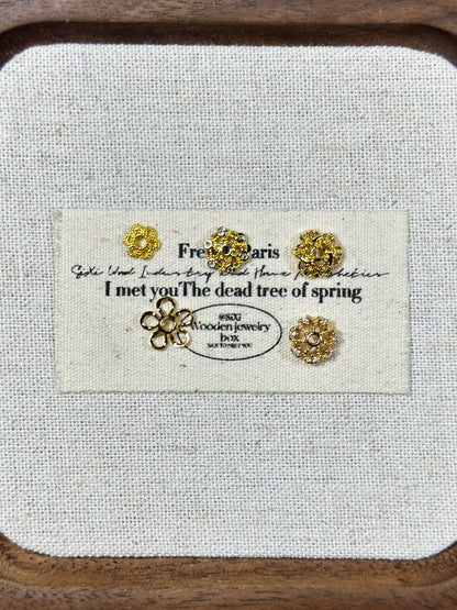 Bright gold torus spacer