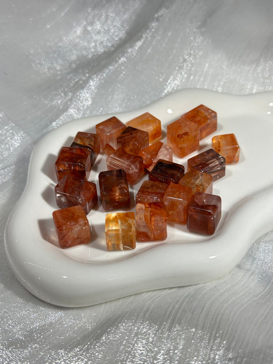 Red Gum Flower Sugar Cubes