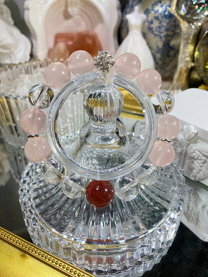 Design | Rose Quartz and White Quartz