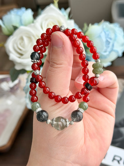 设计款 | 红玛瑙多圈