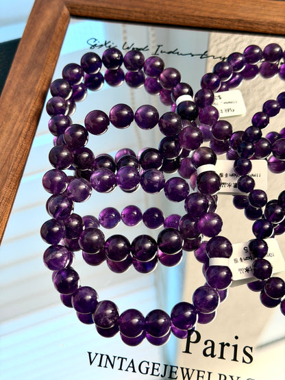 深乌拉圭紫水晶