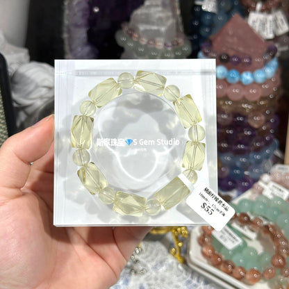 Faceted Lemon Citrine