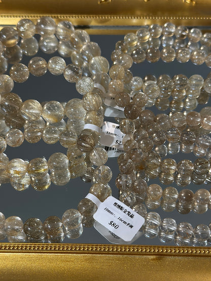 Venus Golden Rutilated Quartz