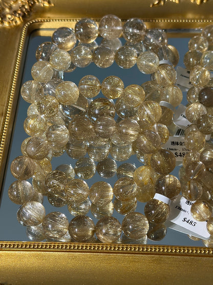 Transparent Golden Rutilated Quartz