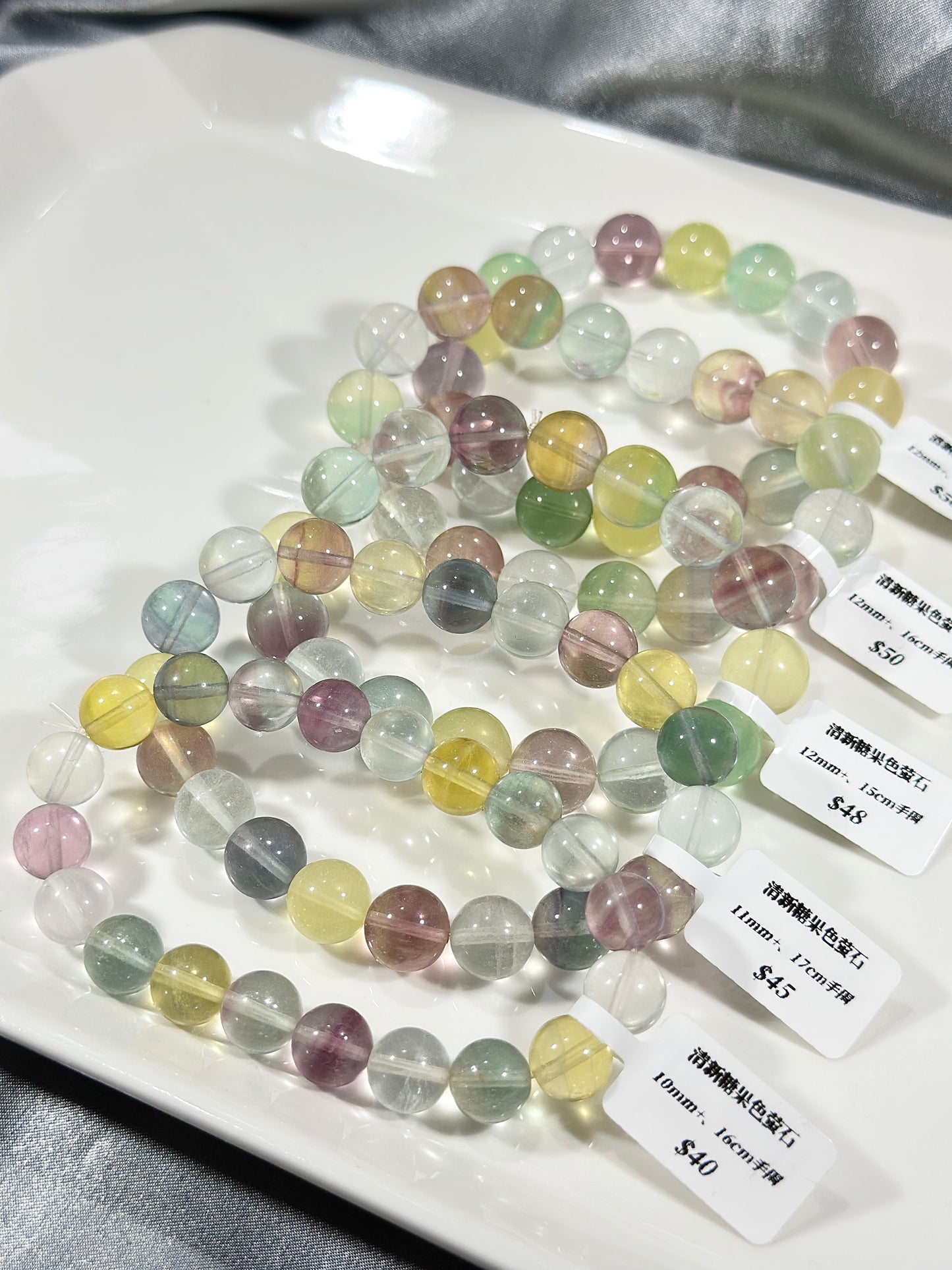 Fresh candy color fluorite