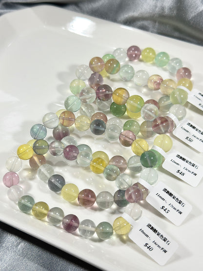 Fresh candy color fluorite