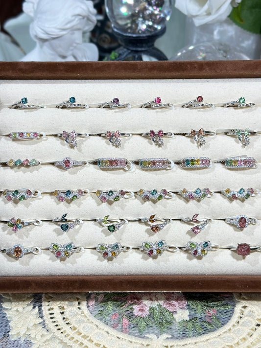 Tourmaline Ring S925 Silver