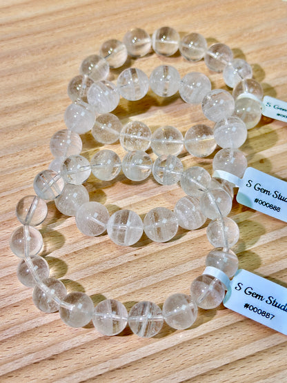 Old Mine Thousand Layer White Ghost Crystal