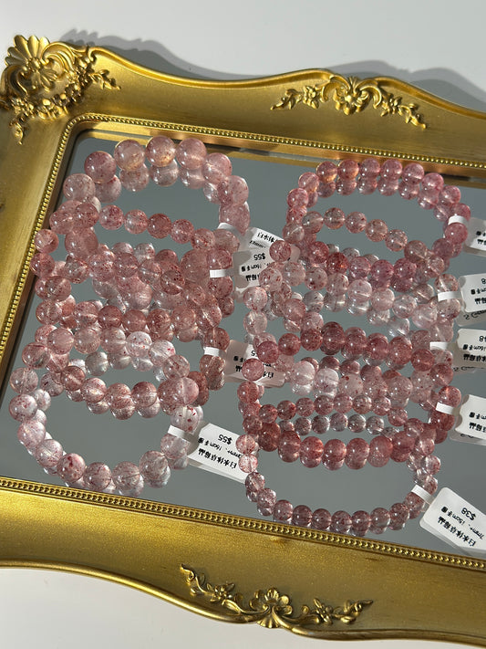 White water strawberry crystal