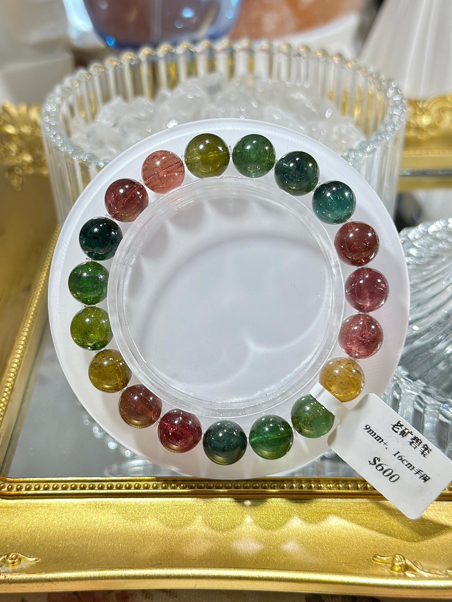 Ice-clear old mine tourmaline