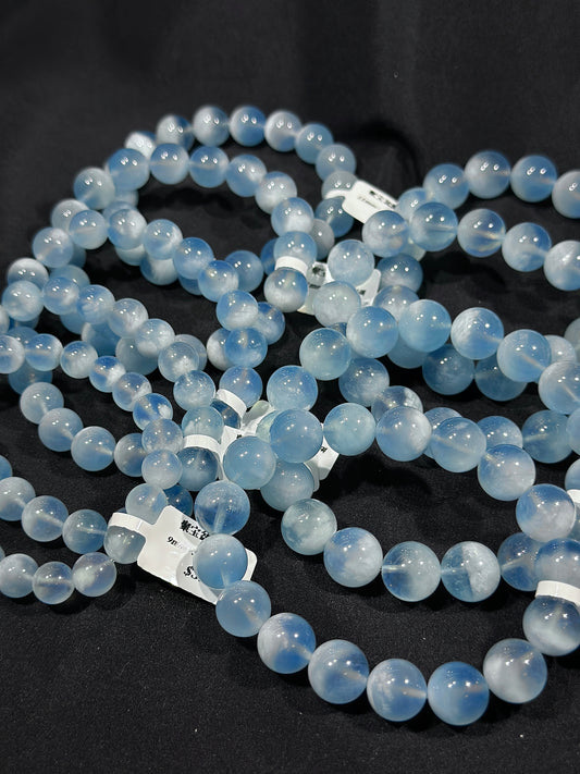 Cornucopia blue sky white clouds aquamarine