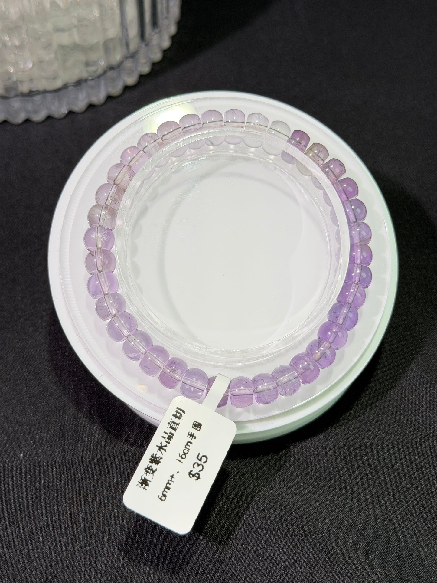 渐变紫水晶直切