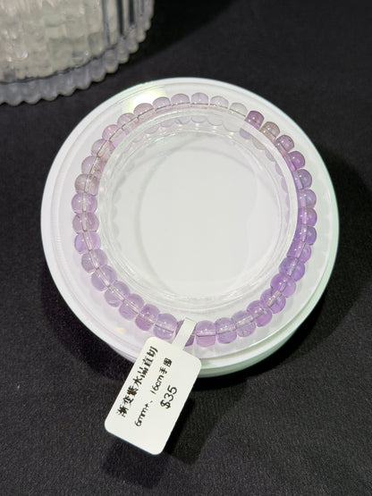 渐变紫水晶直切