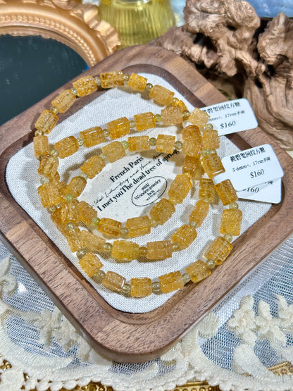 Yellow Tourmaline Sugar Cubes