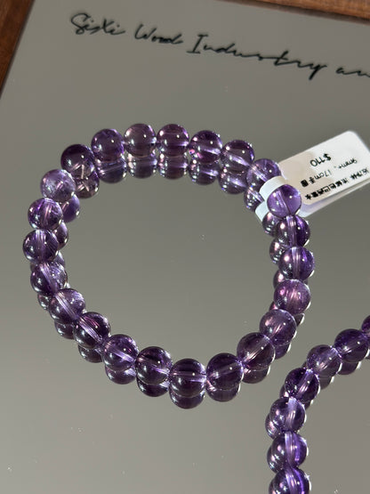 Nearly clean rich Brazilian amethyst