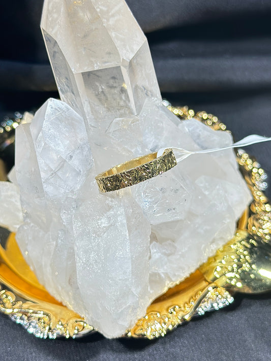 Crushed Ice S925 Silver Ring