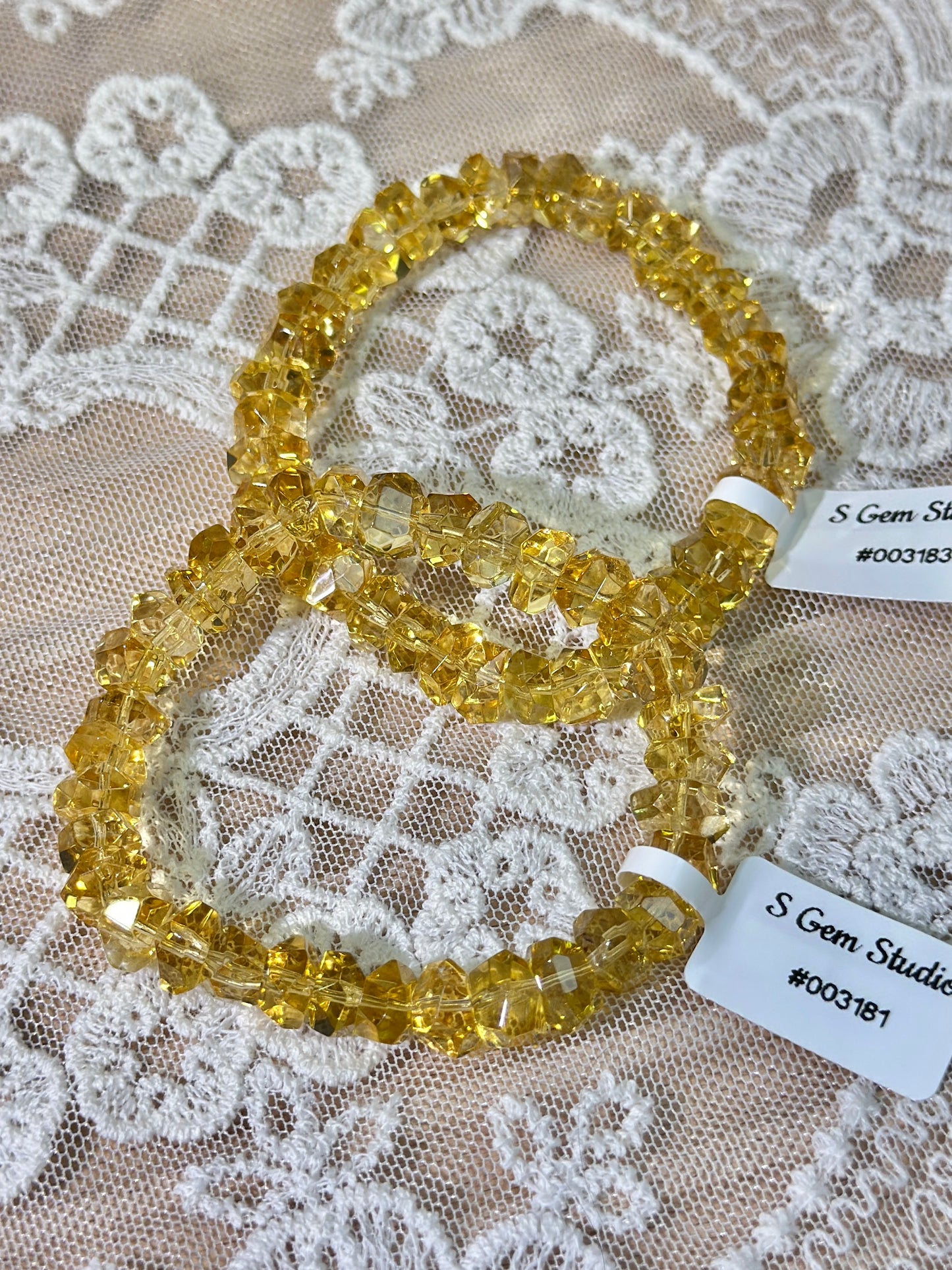 Brazilian Citrine Diamond Cut