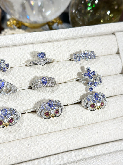 Tanzanite Ring S925 Silver