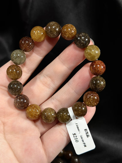 Colored Rutilated Quartz