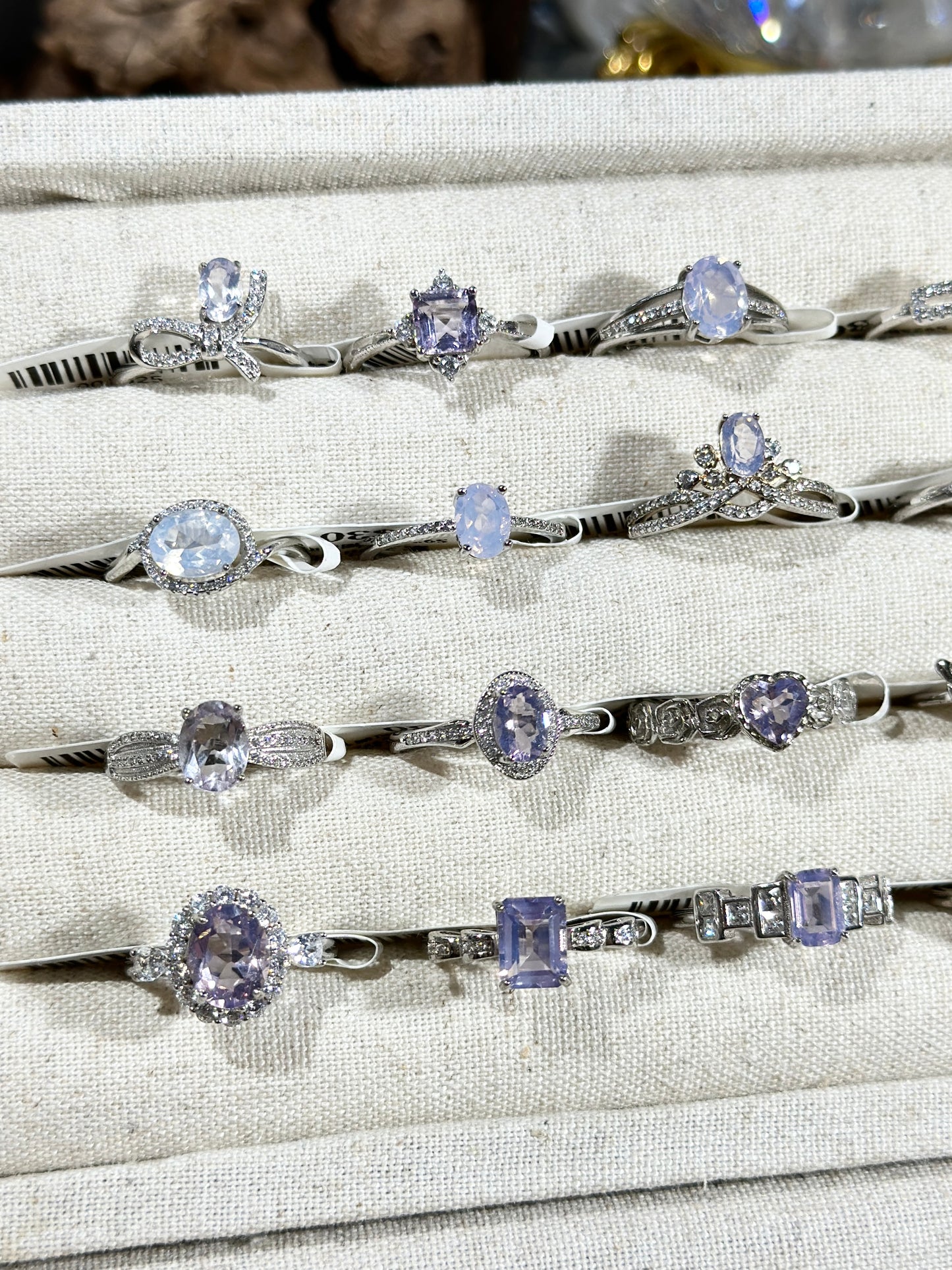 紫玉晶戒指 S925银