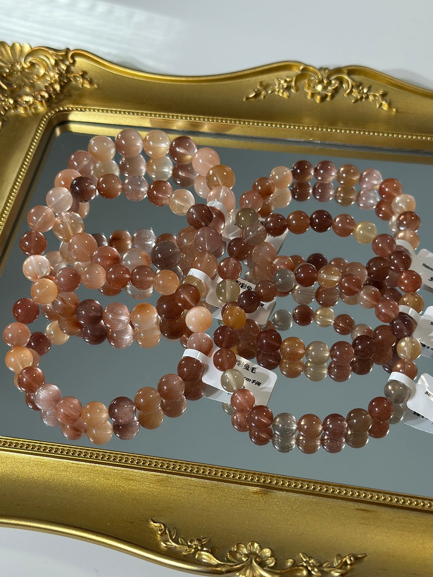 Pastel rabbit fur crystal