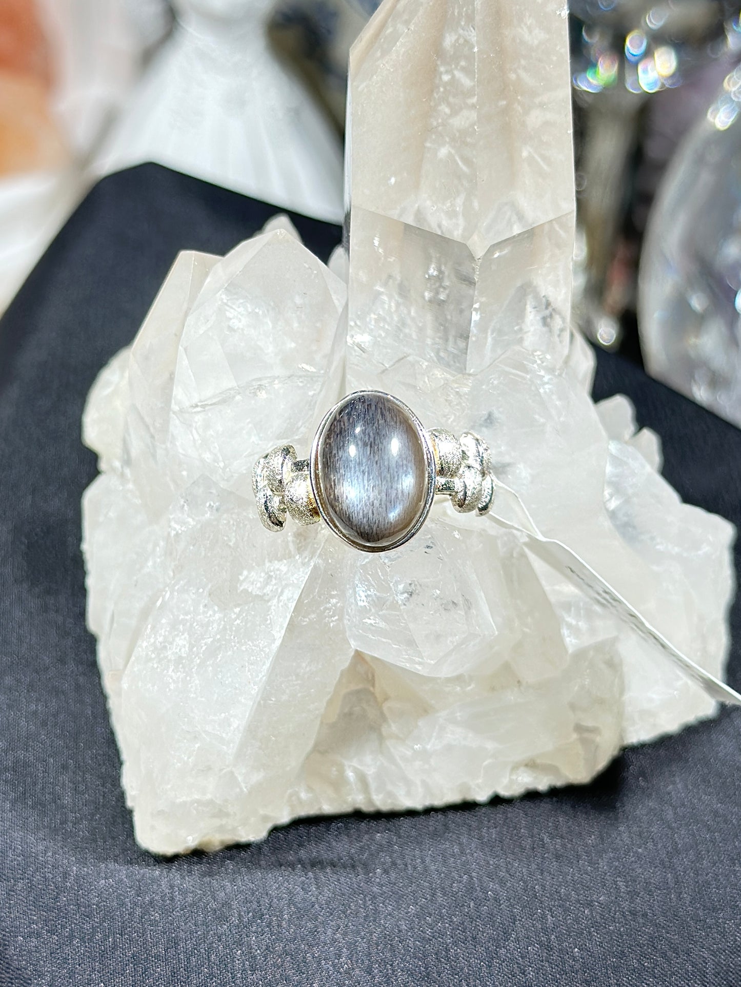 黑金骨干S925银戒指