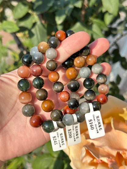 Vintage rabbit fur crystal