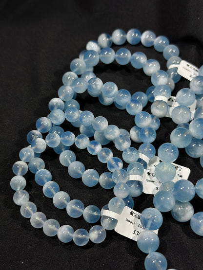 Cornucopia blue sky white clouds aquamarine