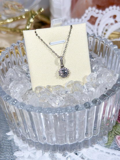 Moissanite necklace S925 silver