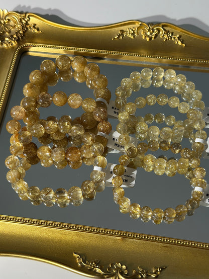 Full hair golden crystal