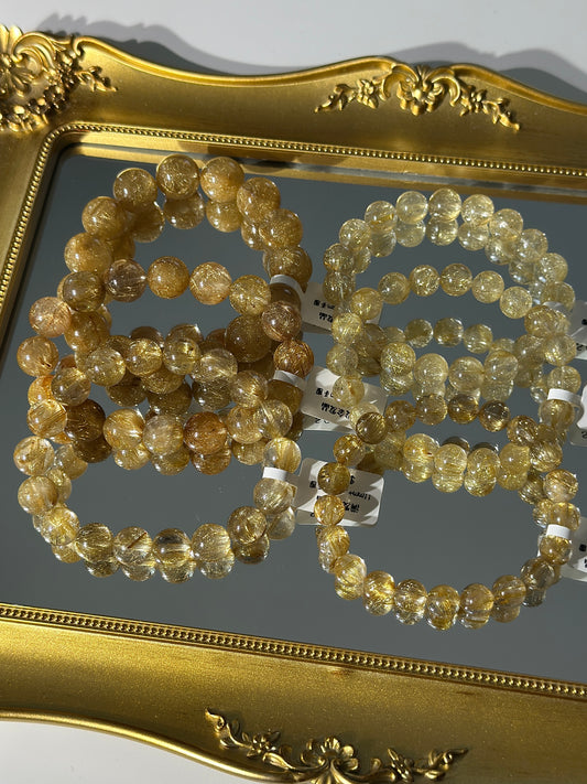 Full hair golden crystal