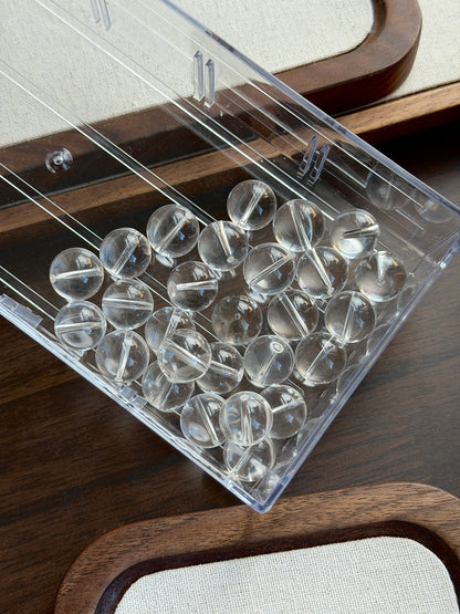 净体白水晶单珠