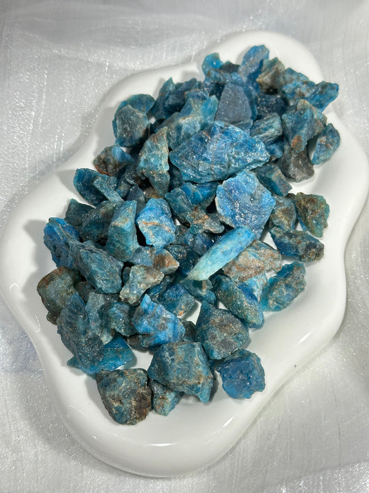Blue phosphorus crystal crushed stone