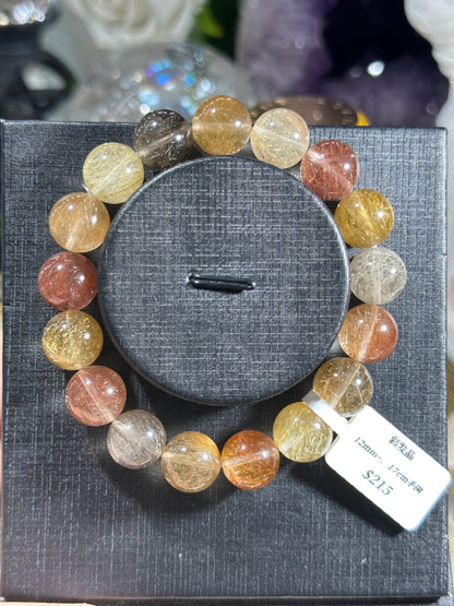 Candy Color Rutilated Quartz