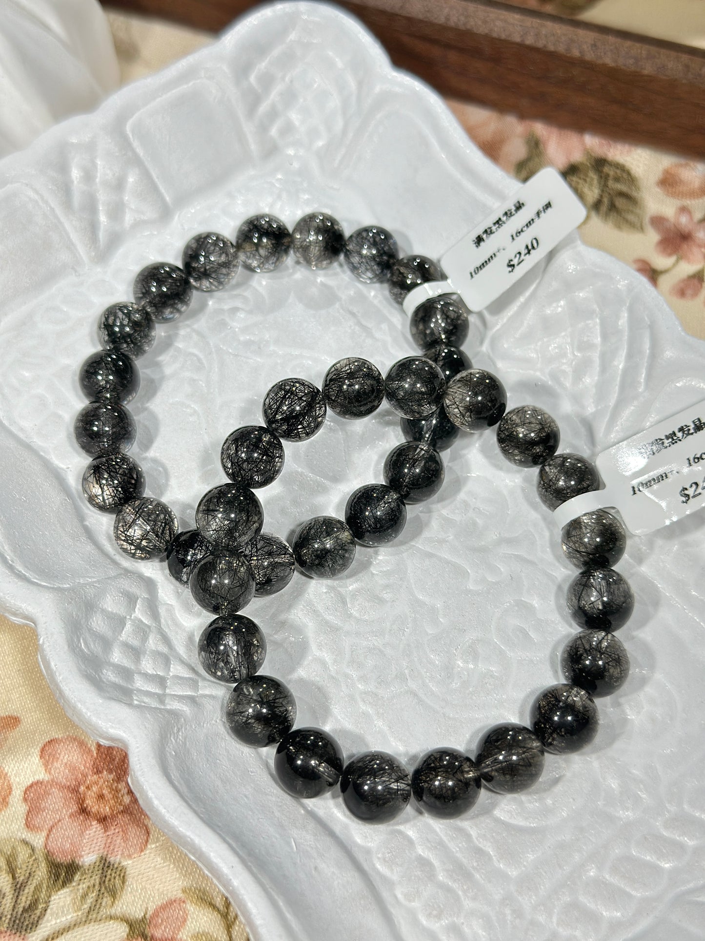 Full hair black crystal