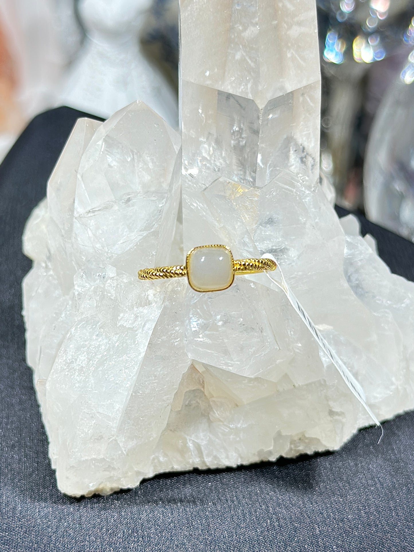 和田玉S925银戒指