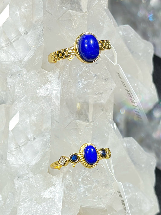 Lapis Lazuli S925 Silver Ring