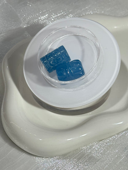 Aquamarine carvings
