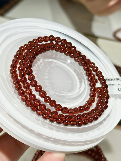 Champagne pink garnet