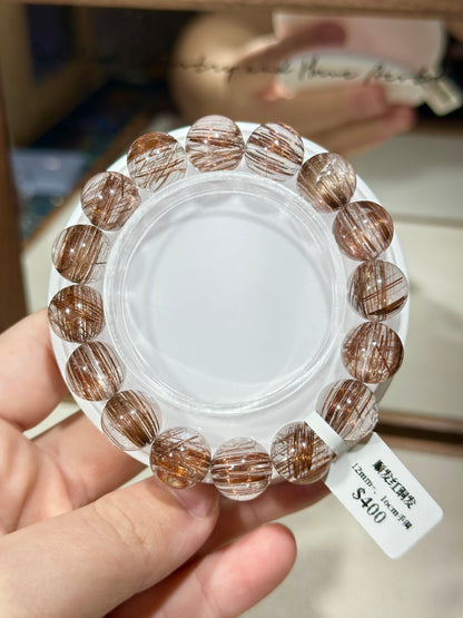 Shunfa Red Copper Hair Quartz